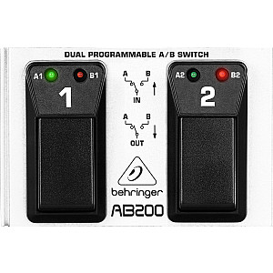 Behringer AB200 Dual A/B Footswitch